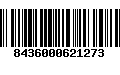 Código de Barras 8436000621273