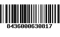 Código de Barras 8436000630817