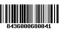 Código de Barras 8436000680041