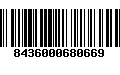 Código de Barras 8436000680669