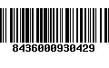 Código de Barras 8436000930429