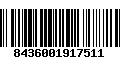 Código de Barras 8436001917511