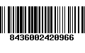 Código de Barras 8436002420966