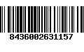 Código de Barras 8436002631157