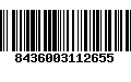 Código de Barras 8436003112655