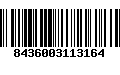 Código de Barras 8436003113164