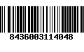 Código de Barras 8436003114048