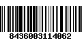 Código de Barras 8436003114062