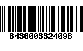 Código de Barras 8436003324096