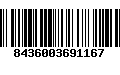 Código de Barras 8436003691167