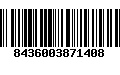 Código de Barras 8436003871408