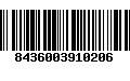 Código de Barras 8436003910206