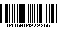 Código de Barras 8436004272266