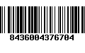 Código de Barras 8436004376704