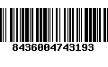 Código de Barras 8436004743193