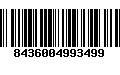 Código de Barras 8436004993499