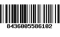 Código de Barras 8436005586102