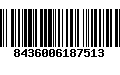 Código de Barras 8436006187513