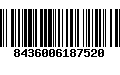 Código de Barras 8436006187520