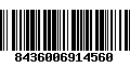 Código de Barras 8436006914560