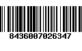 Código de Barras 8436007026347