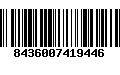 Código de Barras 8436007419446