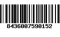 Código de Barras 8436007590152