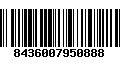 Código de Barras 8436007950888