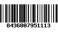 Código de Barras 8436007951113