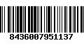 Código de Barras 8436007951137