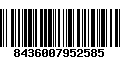 Código de Barras 8436007952585