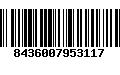 Código de Barras 8436007953117