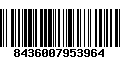 Código de Barras 8436007953964