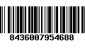 Código de Barras 8436007954688