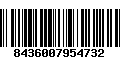 Código de Barras 8436007954732