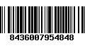 Código de Barras 8436007954848