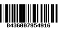 Código de Barras 8436007954916