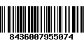 Código de Barras 8436007955074