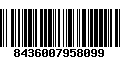 Código de Barras 8436007958099