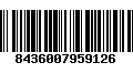 Código de Barras 8436007959126