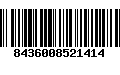 Código de Barras 8436008521414