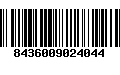 Código de Barras 8436009024044