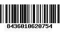 Código de Barras 8436010620754