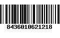 Código de Barras 8436010621218