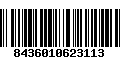 Código de Barras 8436010623113