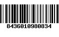 Código de Barras 8436010980834