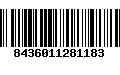 Código de Barras 8436011281183