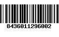 Código de Barras 8436011296002