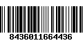 Código de Barras 8436011664436