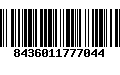 Código de Barras 8436011777044